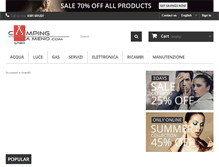 Tablet Screenshot of campingameno.com